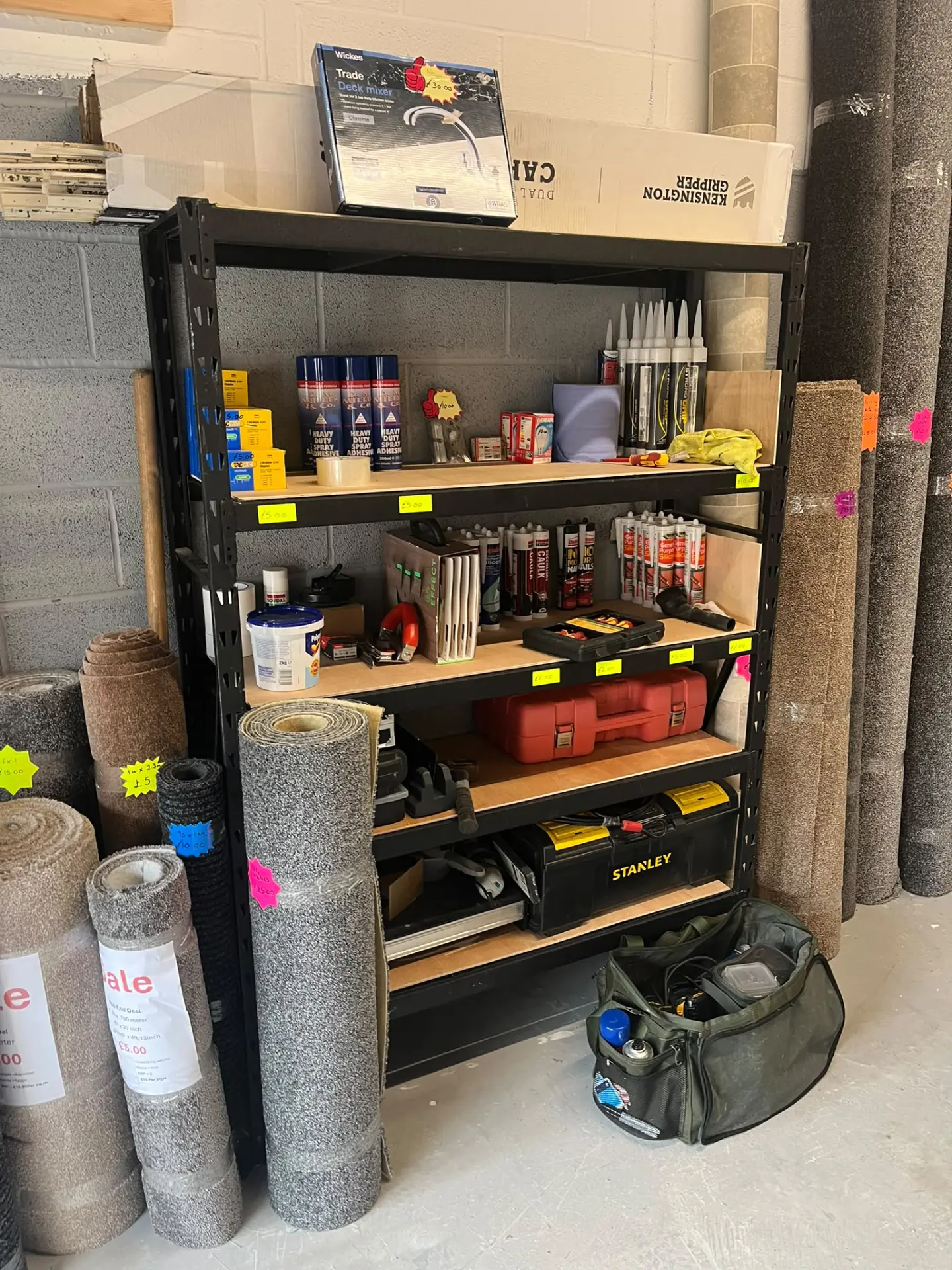 Professional fitting tools and accessories available in store